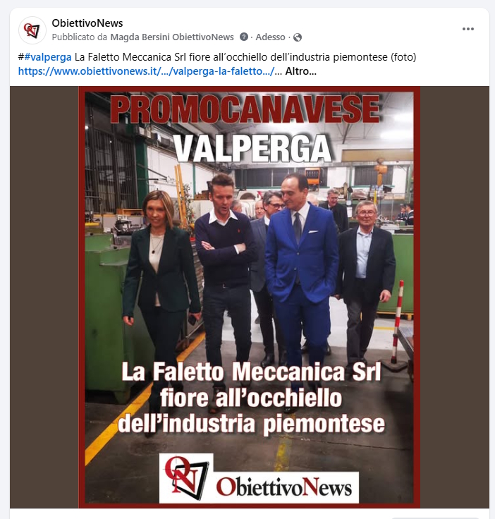 Articolo faletto meccanica